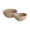 2-tlg. Korbset Rund RUSH ROPE In Natur -Hausverkaufsladen butlers 2 tlg korbset rund rush rope in natur