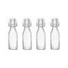 4x Flasche Mit Bügelverschluss 250ml SWING In Transparent -Hausverkaufsladen butlers 4x flasche mit bugelverschluss 250ml swing in transparent