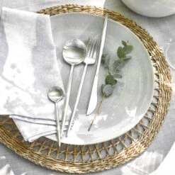 Besteck-Set 4-tlg. Matt STILETTO In Silber -Hausverkaufsladen butlers besteck set 4 tlg matt stiletto in silber 6