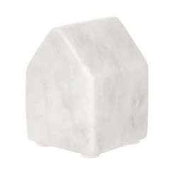 Deko-Haus L 6 X H 9cm BLOCKHOUSE In Weiß -Hausverkaufsladen butlers deko haus l 6 x h 9cm blockhouse in weiss 4