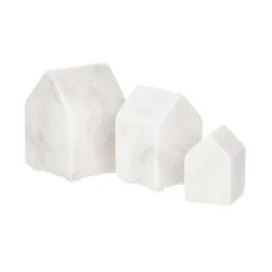 Deko-Haus L 6 X H 9cm BLOCKHOUSE In Weiß -Hausverkaufsladen butlers deko haus l 6 x h 9cm blockhouse in weiss 6