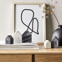 Deko-Haus L 6 X H 9cm BLOCKHOUSE In Weiß -Hausverkaufsladen butlers deko haus l 6 x h 9cm blockhouse in weiss 8