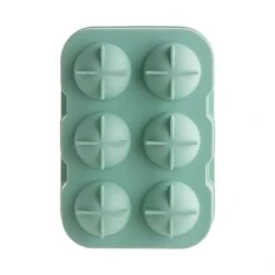 Eiswürfelform XXL 6 Eisbälle COOL DOWN In Salbei -Hausverkaufsladen butlers eiswurfelform xxl 6 eisballe cool down in salbei 3