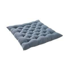 Futonkissen L 42 X B 42cm SOLID In Blau -Hausverkaufsladen butlers futonkissen l 42 x b 42cm solid in blau 2