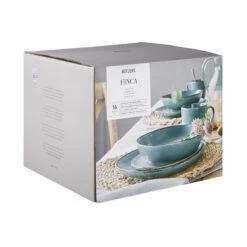 Geschirr-Set 16-tlg. FINCA In Blau -Hausverkaufsladen butlers geschirr set 16 tlg finca in blau 2