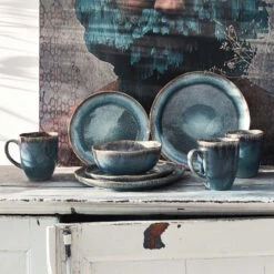 Hausverkaufsladen -Hausverkaufsladen butlers geschirr set 16 tlg hilda in dunkelblau 1