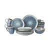 Geschirr-Set 16-tlg. HILDA In Dunkelblau -Hausverkaufsladen butlers geschirr set 16 tlg hilda in dunkelblau