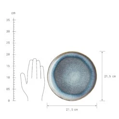 Geschirr-Set 16-tlg. HILDA In Dunkelblau -Hausverkaufsladen butlers geschirr set 16 tlg hilda in dunkelblau 3