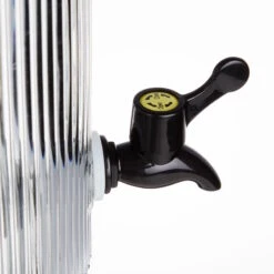 Getränkespender Mit Ständer 2 Tlg. FOUNTAIN In Transparent-Schwarz -Hausverkaufsladen butlers getrankespender mit stander 2 tlg fountain in transparent schwarz 6