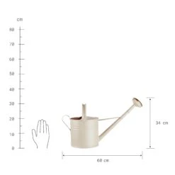 Gießkanne 8l ZINC In Beige -Hausverkaufsladen butlers giesskanne 8l zinc in beige 3