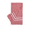 Hamamtuch L 170 X B 90cm SURFSIDE In Rot -Hausverkaufsladen butlers hamamtuch l 170 x b 90cm surfside in rot