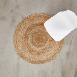 Hanf-Teppich Ø110cm ALL NATURE In Natur -Hausverkaufsladen butlers hanf teppich o110cm all nature in natur 4