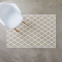 In- & Outdoor-Teppich Rauten L 180 X B 118cm COLOUR CLASH In Natur -Hausverkaufsladen butlers in and outdoor teppich rauten l 180 x b 118cm colour clash in natur 2