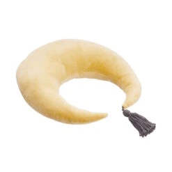 Kissen L 38 X B 38cm LITTLE MOON In Gelb-Anthrazit -Hausverkaufsladen butlers kissen l 38 x b 38cm little moon in gelb anthrazit 1