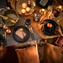 Hausverkaufsladen -Hausverkaufsladen butlers kissen l 45 x b 45cm cotton velvet in hellbraun 1