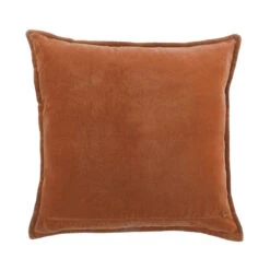 Kissen L 45 X B 45cm COTTON VELVET In Hellbraun -Hausverkaufsladen butlers kissen l 45 x b 45cm cotton velvet in hellbraun 2