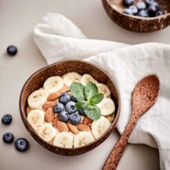 Kokosnussschale 430ml COCONUT In Braun -Hausverkaufsladen butlers kokosnussschale 430ml coconut in braun 1