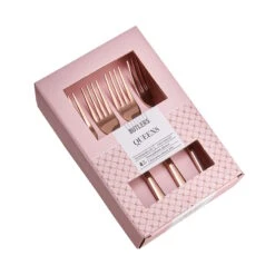 Kuchengabeln 4er-Set QUEENS In Roségold -Hausverkaufsladen butlers kuchengabeln 4er set queens in rosegold 2