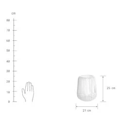 Laterne Höhe 25cm COCOON In Weiß 11 Laterne Höhe 25cm COCOON In Weiß -Hausverkaufsladen butlers laterne hohe 25cm cocoon in weiss 3