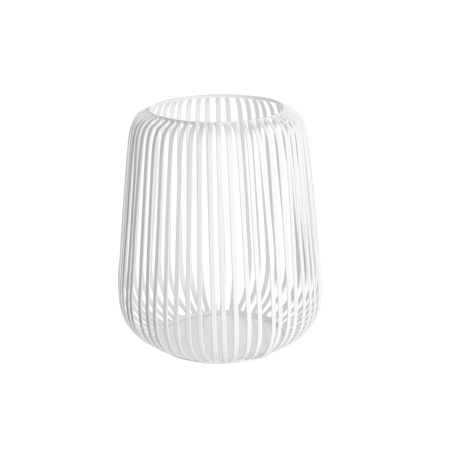 Laterne Höhe 25cm COCOON In Weiß 3 Laterne Höhe 25cm COCOON In Weiß