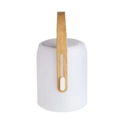 LED Leuchte Mit Bluetooth® Und Farbwechsel SOUND LOUNGE In Weiß-Hellbraun -Hausverkaufsladen butlers led leuchte mit bluetooth r und farbwechsel sound lounge in weiss hellbraun 10