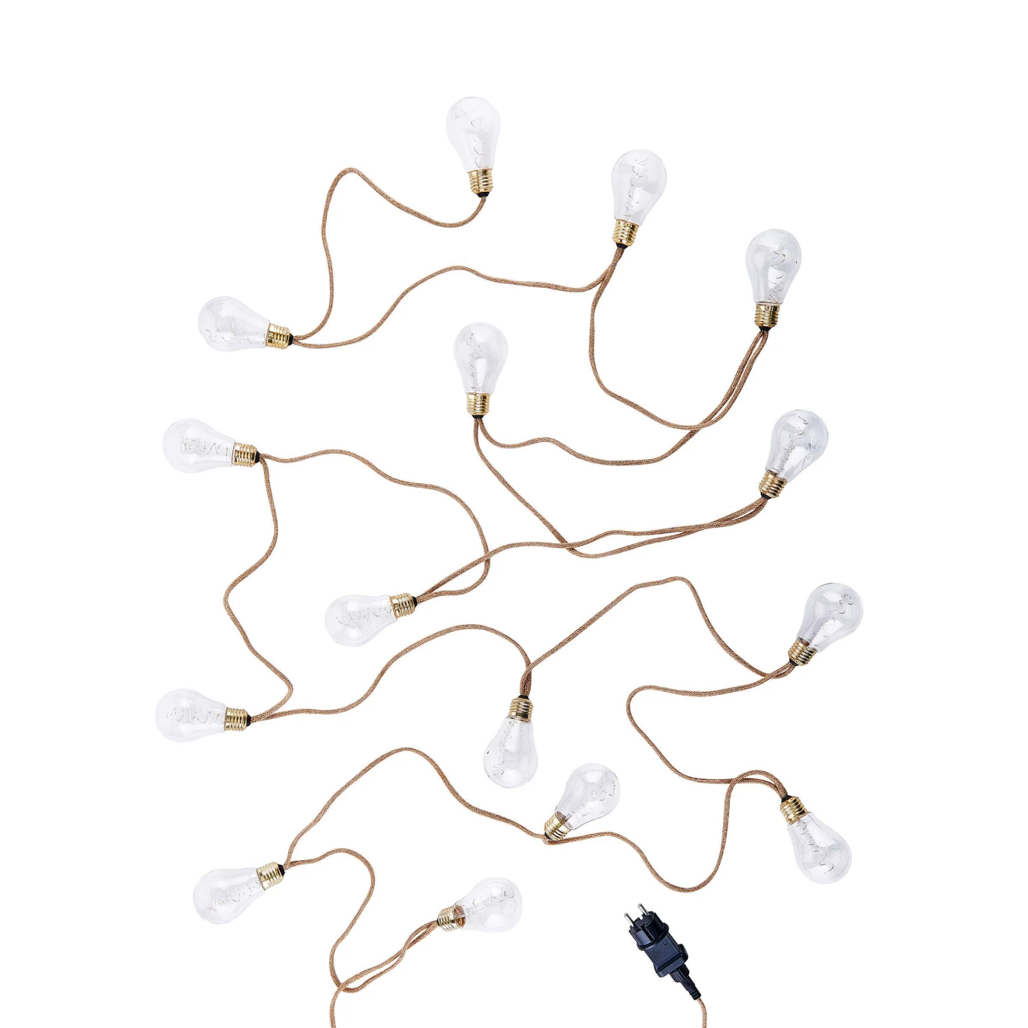 LED Lichterkette Mit Naturseil 15 Lichter Und Stecker BULB LIGHTS In Natur 2 LED Lichterkette Mit Naturseil 15 Lichter Und Stecker BULB LIGHTS In Natur