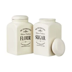 Mehl- & Zuckerdose MRS. WINTERBOTTOM'S In Creme -Hausverkaufsladen butlers mehl and zuckerdose mrs winterbottoms in creme 6