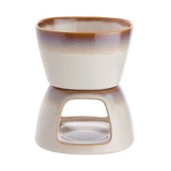 Mini-Fondue Mit 2 Gabeln AU CHOCOLAT In Beige -Hausverkaufsladen butlers mini fondue mit 2 gabeln au chocolat in beige 5