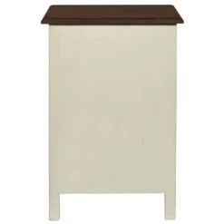 Nachttisch CABOTT COVE In Creme-Braun -Hausverkaufsladen butlers nachttisch cabott cove in creme braun 5