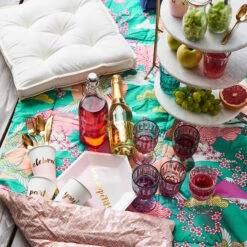 Picknickdecke Japan B 140 X T 180cm PICNIC DELUXE In Bunt -Hausverkaufsladen butlers picknickdecke japan b 140 x t 180cm picnic deluxe in bunt 7