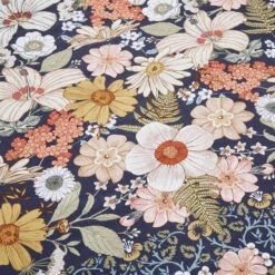 Picknickdecke L 175 X B 154cm BETWEEN FLOWERS In Dunkelblau -Hausverkaufsladen butlers picknickdecke l 175 x b 154cm between flowers in dunkelblau 6