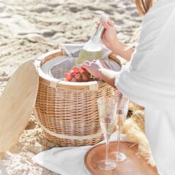 Picknickkorb Inkl. Isolierter Kühltasche THE GREAT OUTDOORS In Natur -Hausverkaufsladen butlers picknickkorb inkl isolierter kuhltasche the great outdoors in natur 8