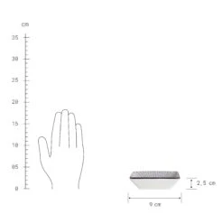 Schale Eckig 50ml DIM SUM In Schwarz-Weiß -Hausverkaufsladen butlers schale eckig 50ml dim sum in schwarz weiss 3