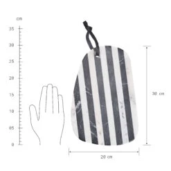 Schneidebrett Organisch Marmor L 30 X B 20cm MARBLE In Schwarz-Weiß -Hausverkaufsladen butlers schneidebrett organisch marmor l 30 x b 20cm marble in schwarz weiss 2