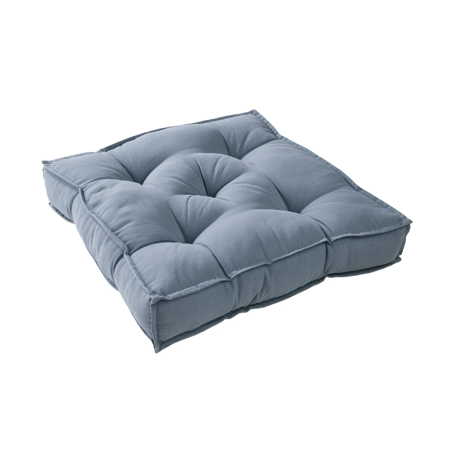 Sitzkissen L 40 X B 40cm SOLID In Blau 5 Sitzkissen L 40 X B 40cm SOLID In Blau – Bild 3