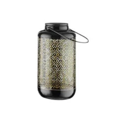 Solar-Laterne H 24cm SOLANA In Schwarz-Gold -Hausverkaufsladen butlers solar laterne h 24cm solana in schwarz gold 2