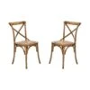 Stuhl 2er-Set Natur CROSS COUNTRY In Braun -Hausverkaufsladen butlers stuhl 2er set natur cross country in braun
