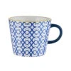 Tasse 350ml ORNAMENTS In Dunkelblau -Hausverkaufsladen butlers tasse 350ml ornaments in dunkelblau