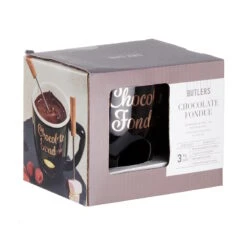 Tasse Mit 2 Gabeln CHOCOLATE FONDUE In Schwarz -Hausverkaufsladen butlers tasse mit 2 gabeln chocolate fondue in schwarz 2