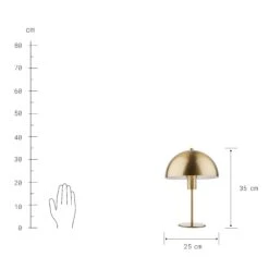 Tischlampe TOPEE In Gold -Hausverkaufsladen butlers tischlampe topee in gold 3