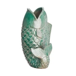 Vase Höhe 26cm KOI In Salbei -Hausverkaufsladen butlers vase hohe 26cm koi in salbei 2