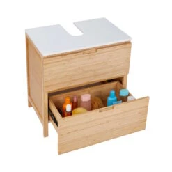 Waschbeckenunterschrank Mit Schublade WHITE SANDS In Natur-Weiß -Hausverkaufsladen butlers waschbeckenunterschrank mit schublade white sands in natur weiss 15