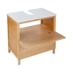 Waschbeckenunterschrank Mit Schublade WHITE SANDS In Natur-Weiß -Hausverkaufsladen butlers waschbeckenunterschrank mit schublade white sands in natur weiss 9