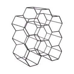 Weinregal Für 9 Flaschen L 36 X H 30cm CUBICLE In Schwarz -Hausverkaufsladen butlers weinregal fur 9 flaschen l 36 x h 30cm cubicle in schwarz 5