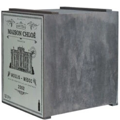 Weinregal VINOTHEK In Hellgrau -Hausverkaufsladen butlers weinregal vinothek in hellgrau 6